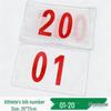 Sports Event Numbered Bibs