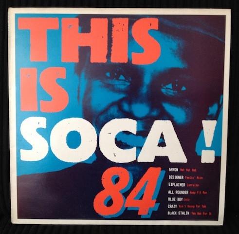 

LP Record VARIOUS - This Is Soca! 84 OVLP512 Oval 1984 UK World Music Used