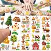 10sheets Funny Farm Animals Tattoo Stickers For Arm Body Hand Temporary Fake Waterproof Tattoo Stickers Kids Creative Gifts