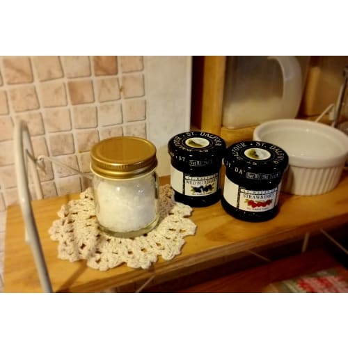 Bouteilles Multiusages Aderia Gold Cap, 50 ml, Lot de 6, Fabriquées au Japon, Bocaux de Stockage en Verre, Boîtes, Récipients Hermétiques pour Condiments, Grains de Café,