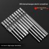 BROPPE 800 Series Hex Socket S2 Steel Magnetic Electric Screwdriver Bit, 4mm Shank
