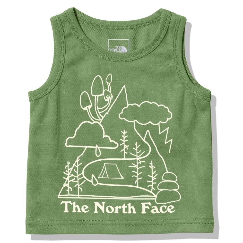 

The North Face Graphic Unisex Organic UV Deep Grass Size 80 Tank, Baby, Moisture-Wicking, Quick-Drying, Breathable, Cotton, Protection, Green,