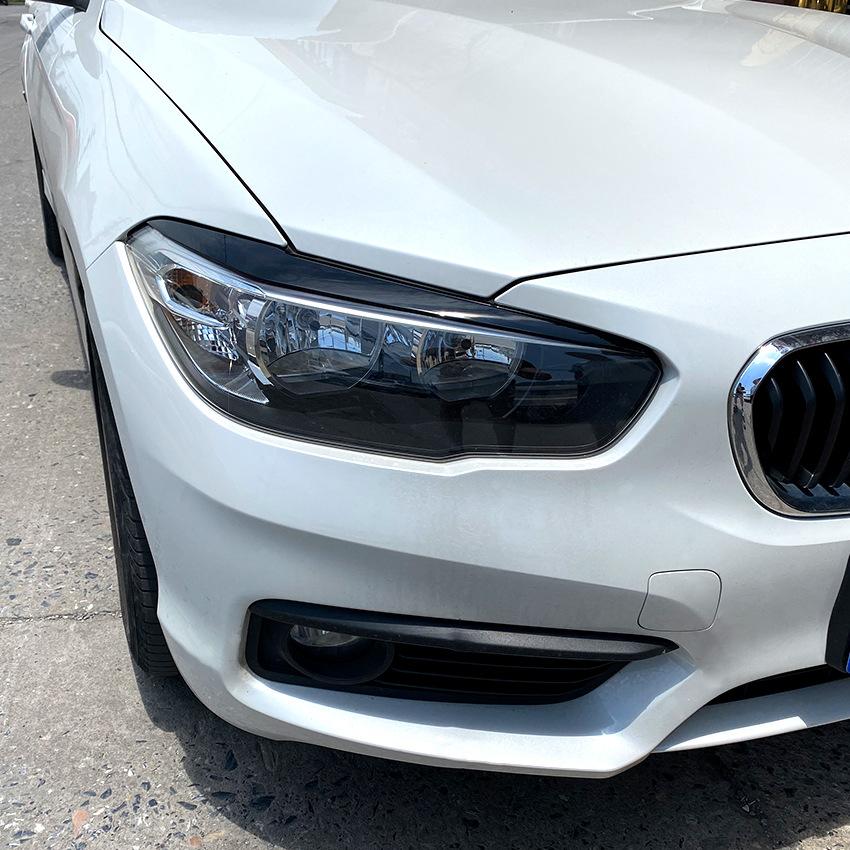 Applicable to BMW 1 Series F20 late 118i 120i 2015-2019 headlight light eyebrow car sticker exterior modification accessories
