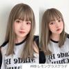 Inner With Wig [Brightlara] Wig, Medium, Full, Semi-Long, Women's, Color, Blonde, Bangs, hf1780-RB