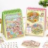 DIY Decorative Sticker Chinoiserie Theme Landscape Sticker Book Scene Sticker Journal Supplies Gift for Kid Child
