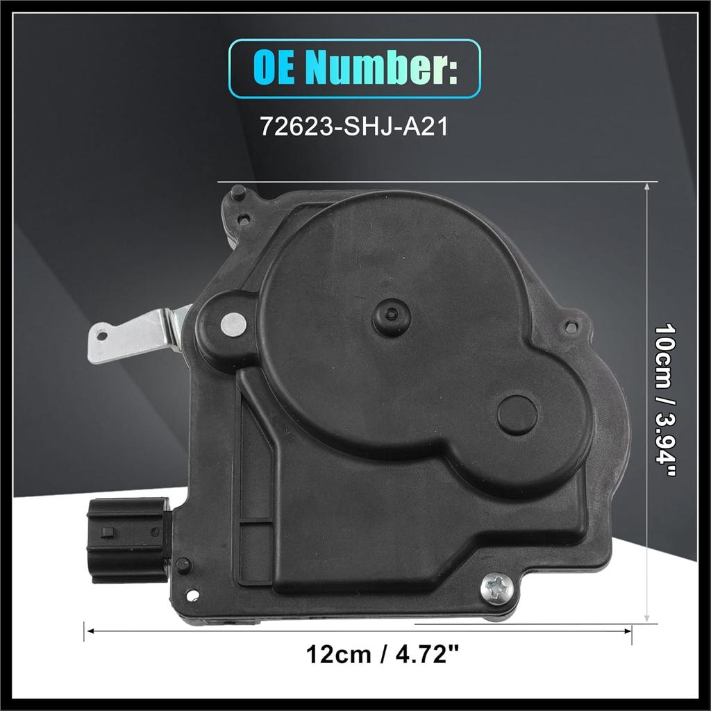 Replacer Rear Right Passenger Side Power Door Lock Actuator Motor for Honda Odyssey 05-10 5-Door Side Slide Door Lock Door Latch Actuator Assembly