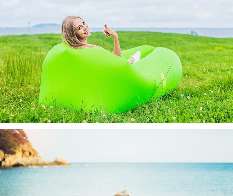 Inflatable Portable Sofa – Comfortable Outdoor Recliner for Camping and Music Festivals, TikTok-Inspired Style