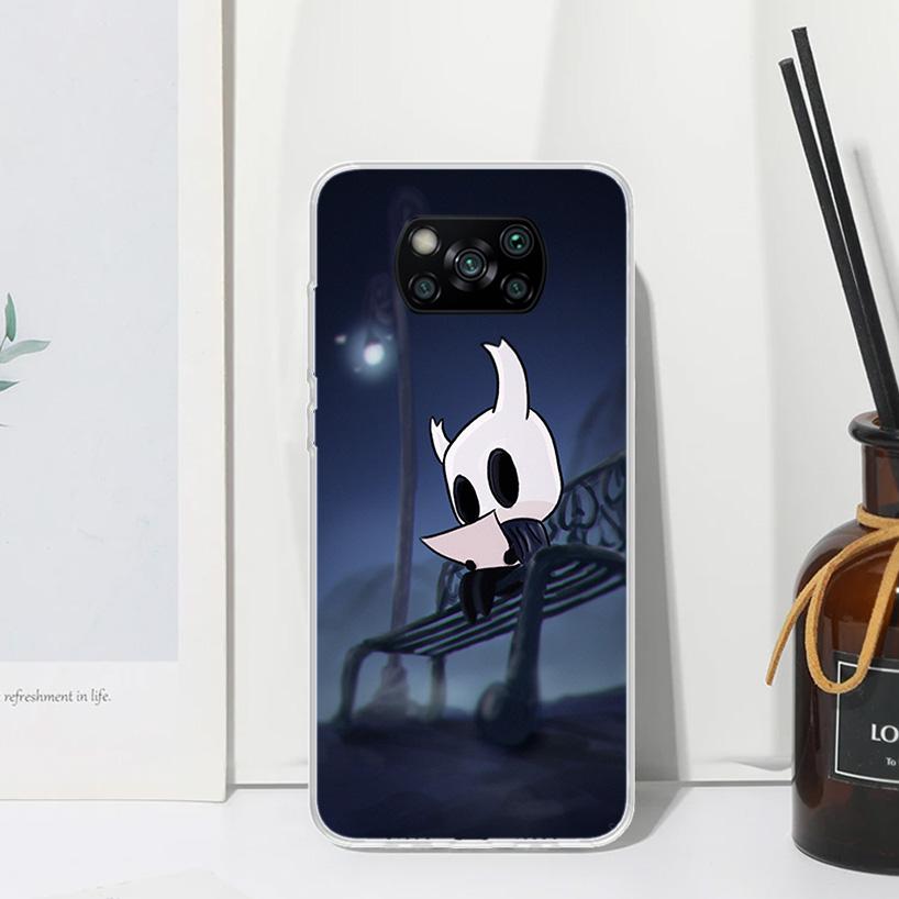 Hollow Knight Cartoon Phone Case For Xiaomi Poco X7 X6 X5 M7 M8 Pro F7 Ultra Redmi 15C 15 13C 13 12C 12 10 10C 10A Art Fundas Po