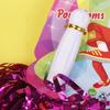 1Pair Cheerleading Pom Poms For Kids Adults Non-Fading Metallic Streamer Pompoms Cheerleader Hand Flowers Dancing Team Sports
