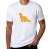 Dinosaurier Hähnchen-Nugget T-Shirt Streetwear Print T-Shirt