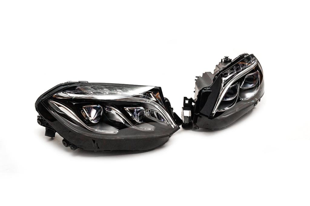 Headlights Europe for GLS (2 Pieces, China) for Mercedes GL/GLS Class X166