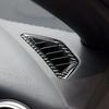 Real Carbon Fiber Car Accessories Dashboard Air Vent Decorative Cover Soft Sticker For Subaru BRZ Toyota 86 GT86 2017 2018