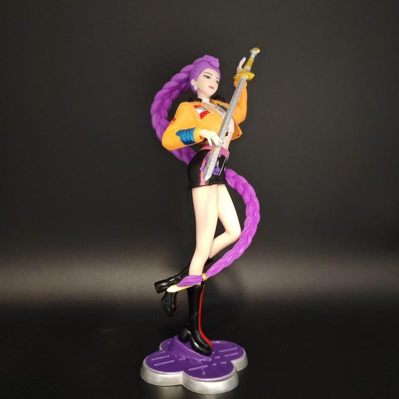 

K-POP HUNTR/X Demon Hunters Rumi Movie Character Cute Action Figures Model Kit Desktop Ornaments Trendy Toys Sexy Girl Gift