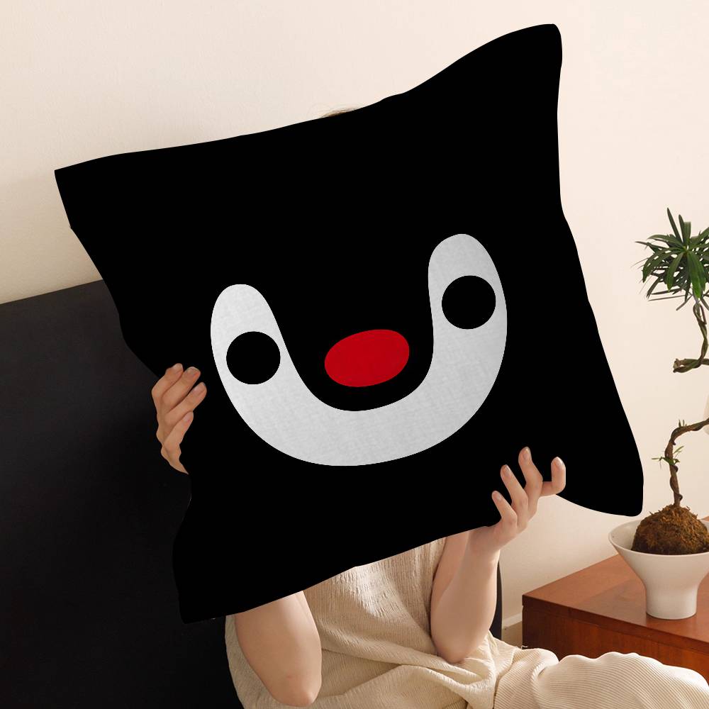 Cartoon Cute Pingu Penguin Anime Pillow Cover Design cushion Cover decor Holiday Decorati