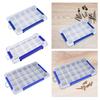 Clear Organizer Box Multipurpose Portable Container for Nail Art DIY Screws Beads Jewelry Storage Box Fishing Tackles Dustproof