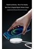 Aluminum Alloy 15W Ultra-Thin Magnetic Wireless Charger, QI Fast Charging Compatible