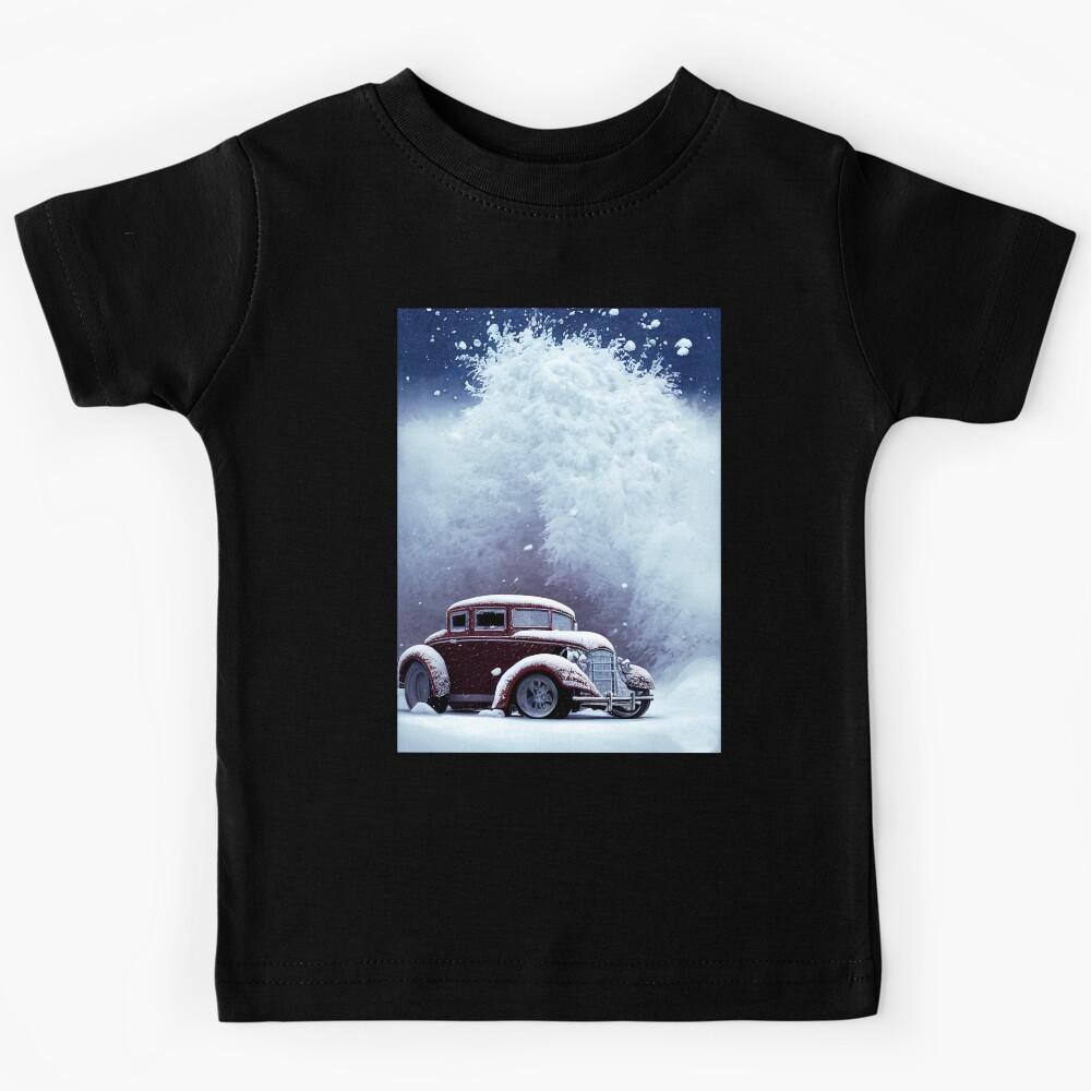 Winter Hot Rod, a perfect gift for all American Hot Rod fans #1 Kids T-Shirt 110