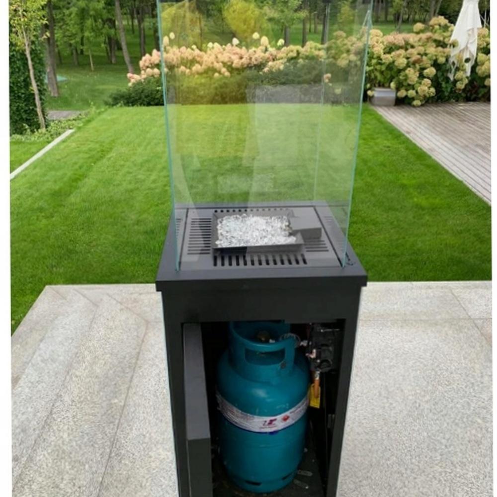 Patio Gas Heater Quartz Sinter Base Panel Fokos Sale Manual 8,2 kW