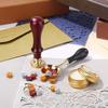 Sealing Stamps Sealing Wax Kit Wedding Invitation Decorative Wax Dipping Pot Set Stamping Plates Packaging Craft