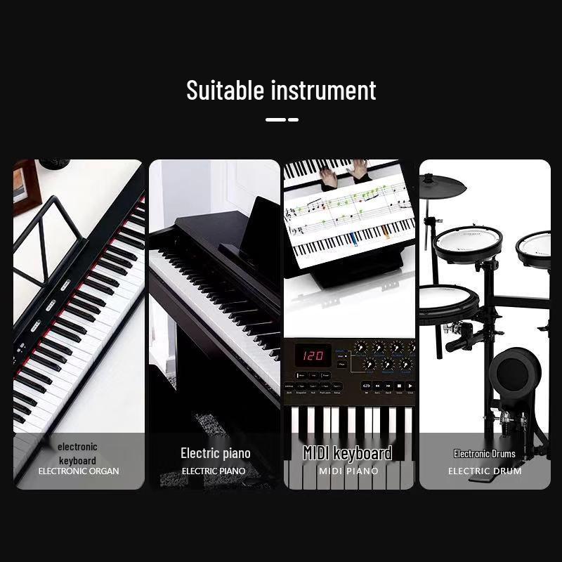 Type-C To Square USB Adapter for Electric Piano Printer Interface & MIDI Connection