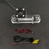 Wireless Car CCD Rear Camera Fisheye 4 8 12 Led Dynamic For Benz SLK Class R171 R350 R500 ML350 W203 W211 B200 A160 W219