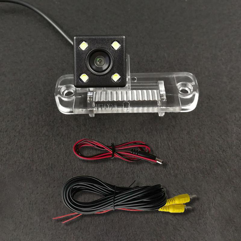 

Wireless Car CCD Rear Camera Fisheye 4 8 12 Led Dynamic For Benz SLK Class R171 R350 R500 ML350 W203 W211 B200 A160 W219 4 led