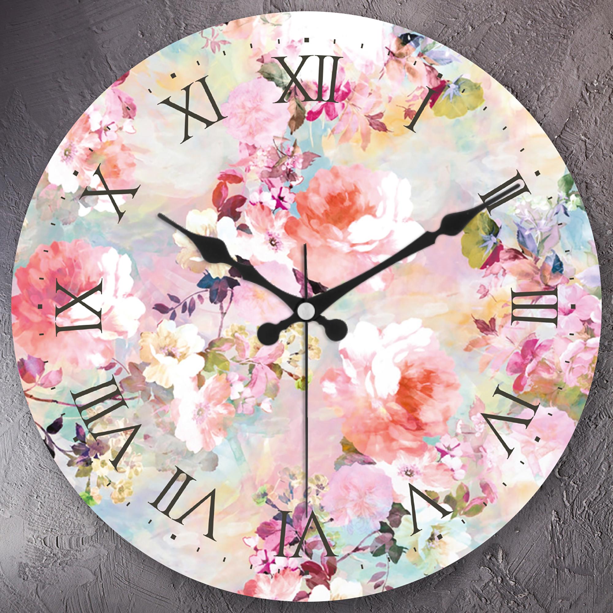 

Estate Bombe Real Glass Silent Mechanism Настенные часы 36см