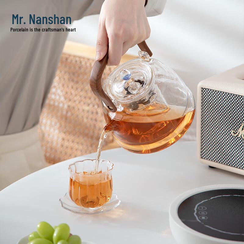 Nanshan Xiansheng Anti-scald Heat-Resistant Glass Tea Pot Set
