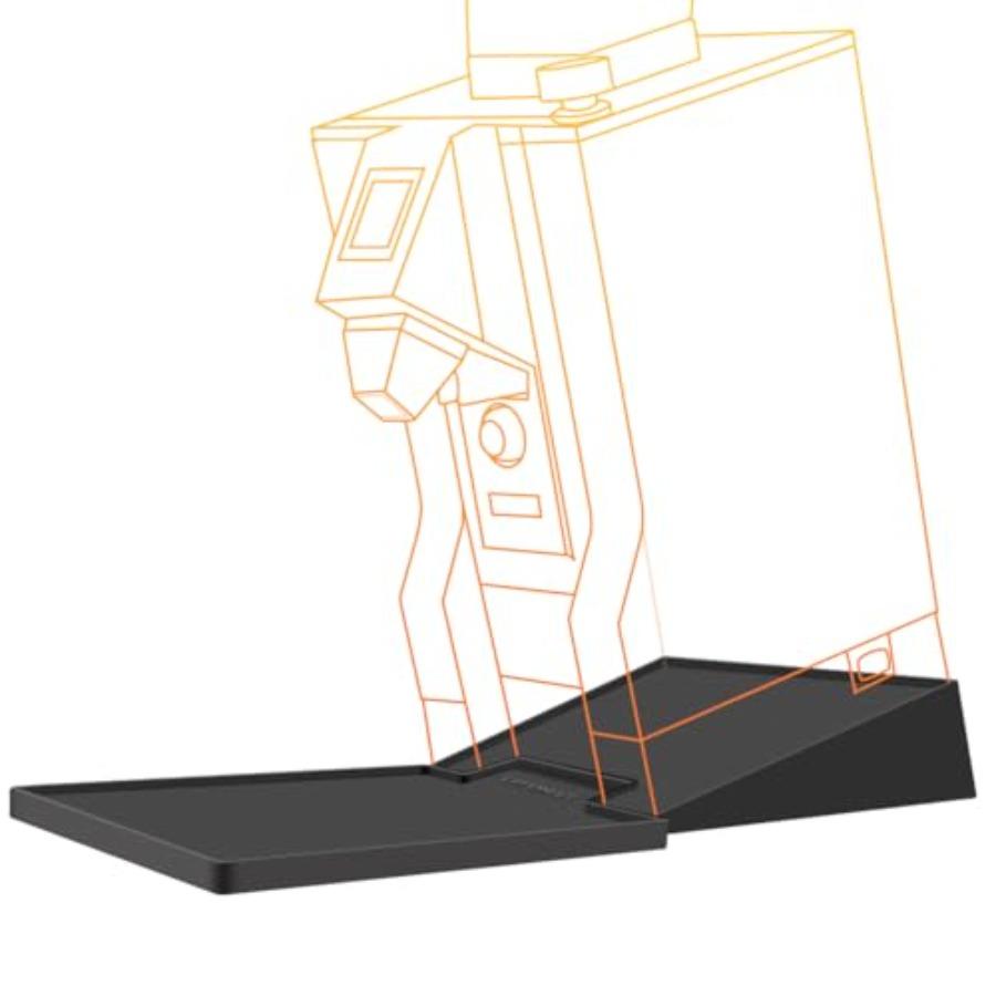 Incline Stand with Tray for Eureka Mignon Grinder Durable Tilted Angled Base and Drip Tray Espresso Grinder Accessories Parts United States