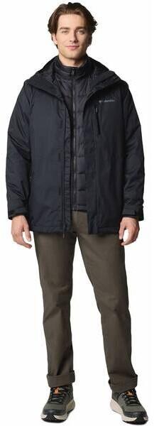 Jacket with Hood Columbia Oak Harbor Interchange Black