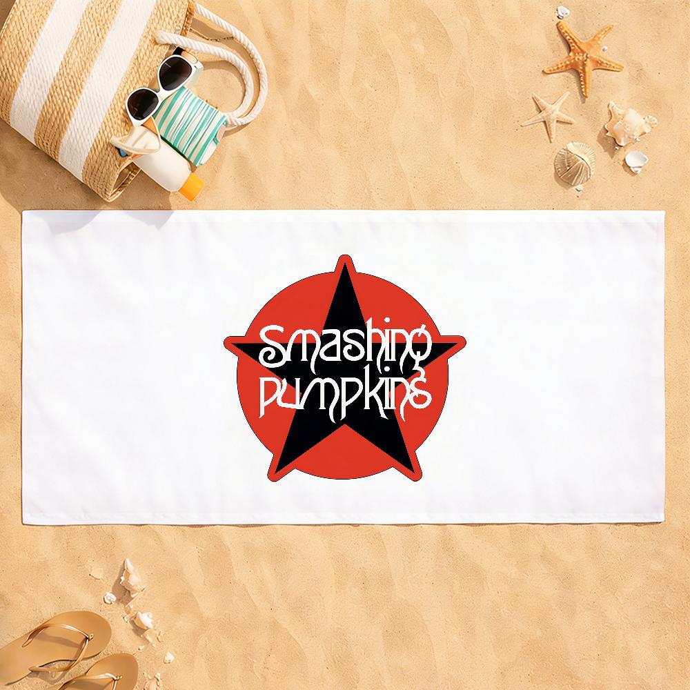

Rock Band The S-Smashing P-Pumpkins Towel Quick Dry Absorbent Beach Towel for Sports, Fitness, Swimming and Outdoor Activities W30*H60(CM)