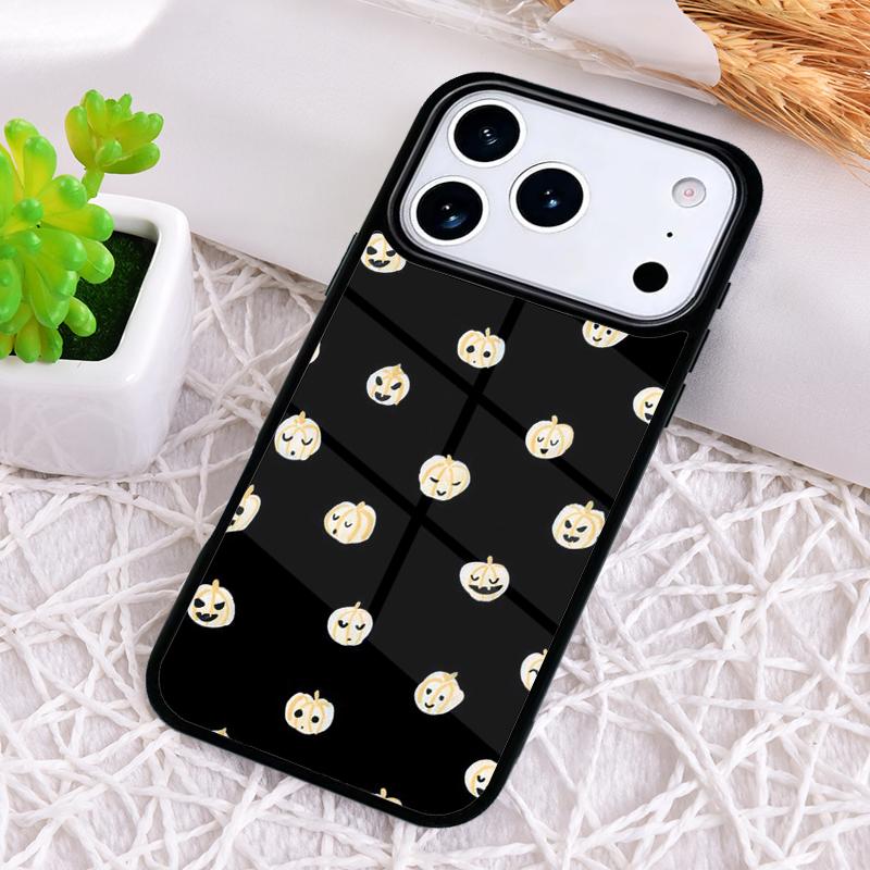 HALLOWEEN Ghost TPU Phone Case for iPhone 17 Air 16 15 11 12 14 13 Pro Max Shockproof Cover