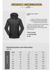 Men's 3-in-1 Detachable Waterproof & Windproof Mountaineering Jacket, Winter Thick Warm Women's Couple Jacket