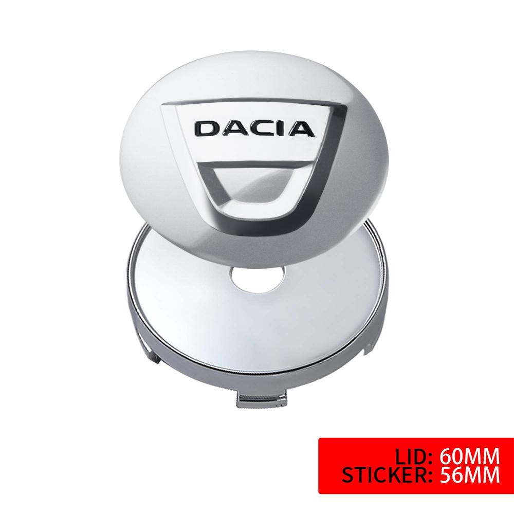 2026 Horké Pro Renault Poklice 4ks 56mm Samolepky na Středové Kryty Koleček Auta 60mm Náhradní Příslušenství Poklic Koleček Auta Pro Renault Sc