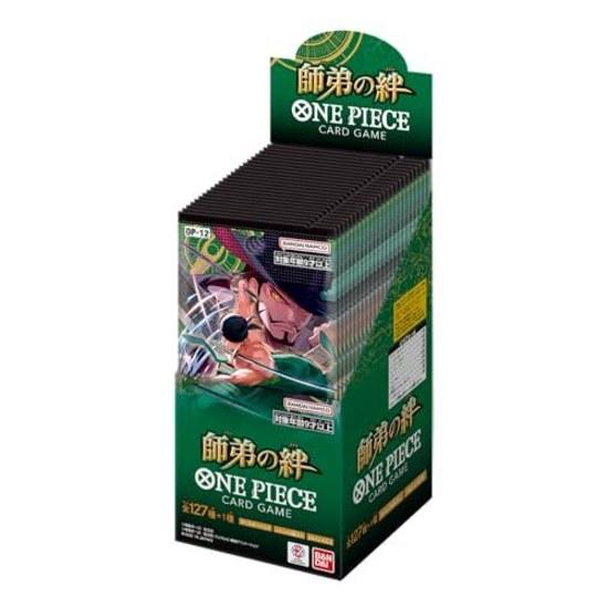 BANDAI ONE PIECE Card Game Master Disciple Bond OP-12 (BOX) 24 Packs Included