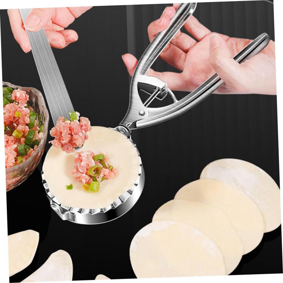 Stainless Steel Dumpling Maker - Easy-to-Use Knödel Forming Tool for Kitchen, Adjustable Size and Durable Design