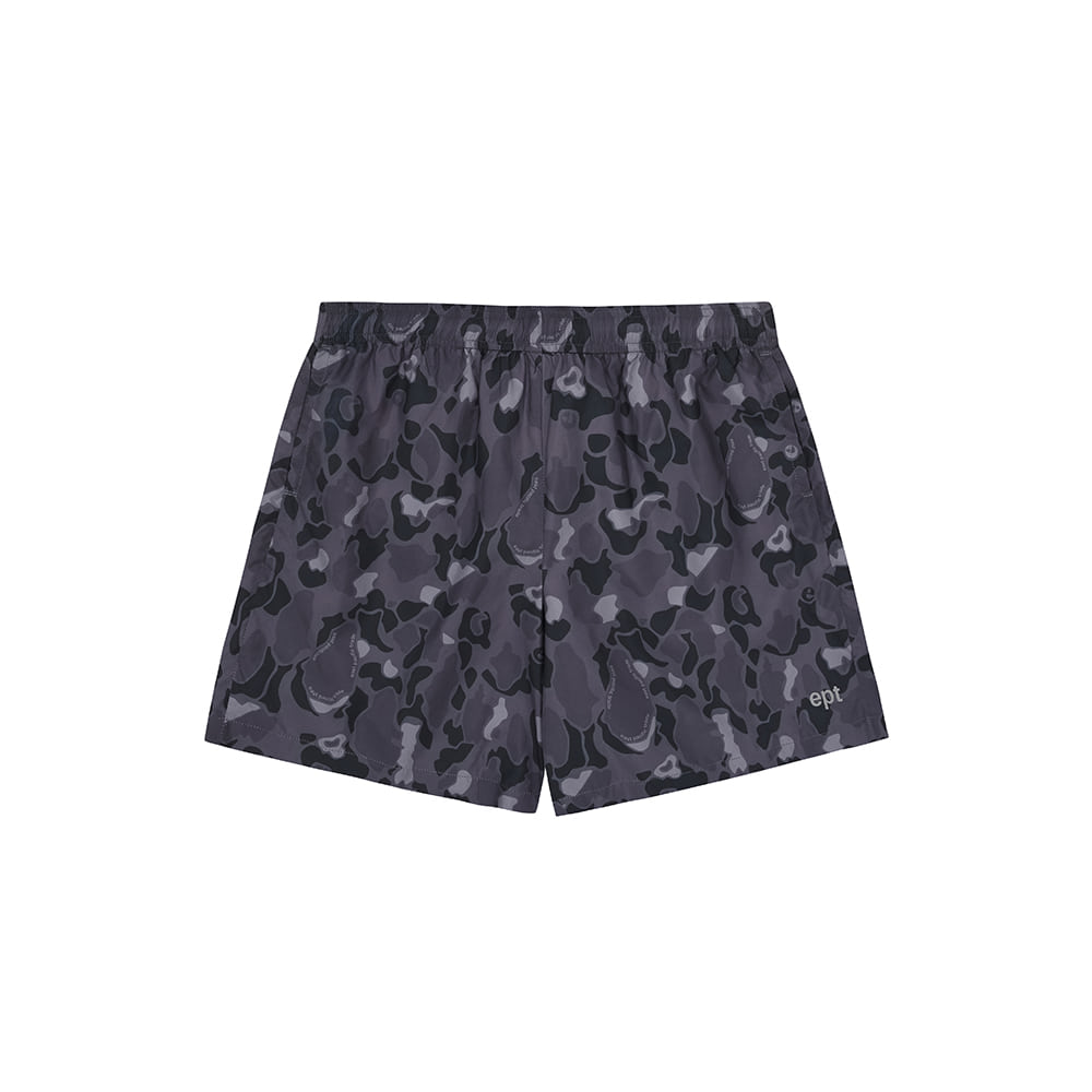 Ipiti Camo Summer Swim Shorts (Charcoal)