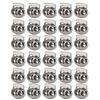 30pcs Heavy Duty Metal Cord Locks Alloy Material Drawstring Fasteners  For Drawstrings