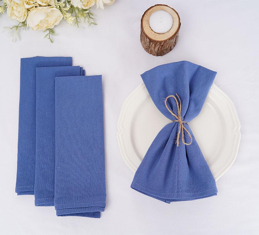 4 Bucăți Șervețele Roșii de Crăciun din Pânză Lavabile 30x45cm Țesătură 100% Bumbac Prosop de Ceai pentru Cină Nuntă și Decor de Petreceri