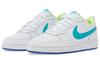 Nike Court Borough Leather Low top Kids' Skateboarding Shoes White Light Blue Unisex BQ5448-105