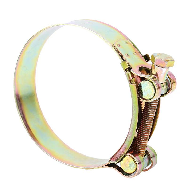 European Galvanized Durable Anti-Corrosion U-Bolt Hose Clamp for Secure Piping