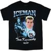 Top Gun Shirt Mens Ice Man Tom Kazansky Adult Short Sleeve Graphic Tee
