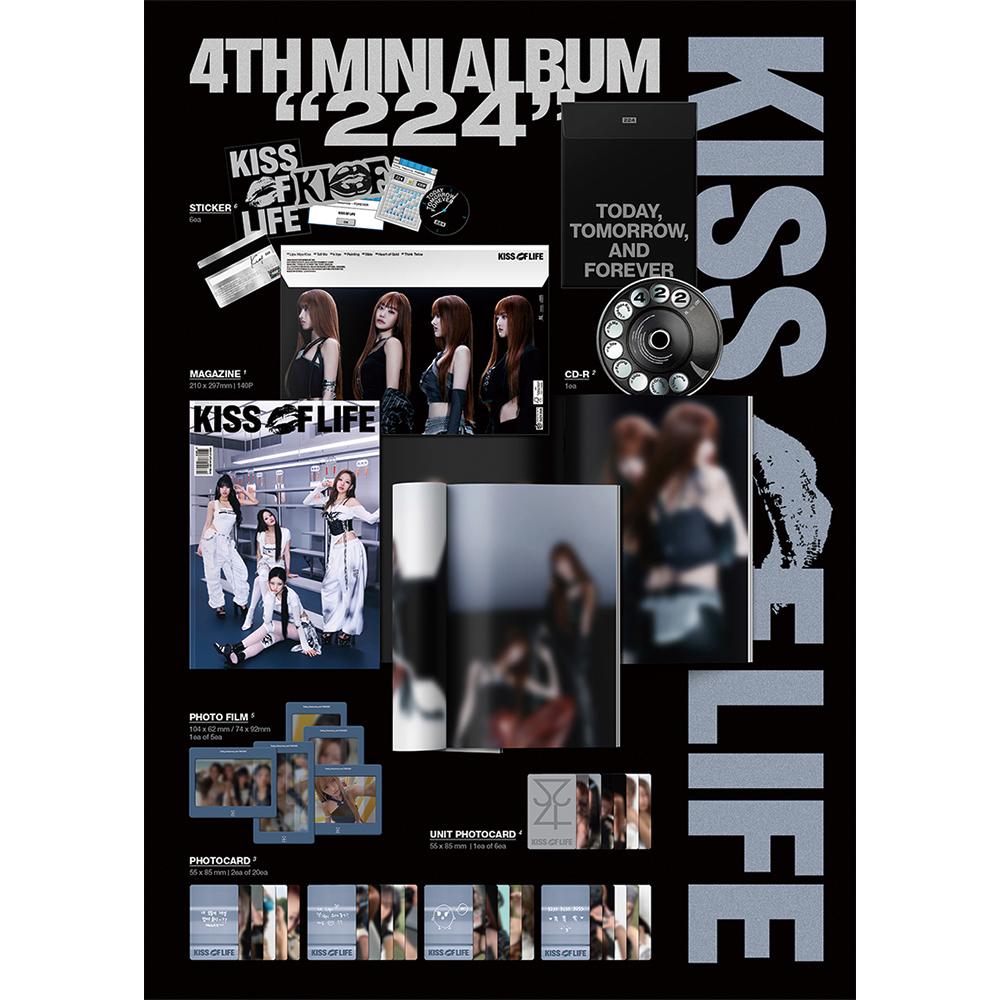 KISS OF LIFE - 4th Mini 224 (Magazine Ver.)