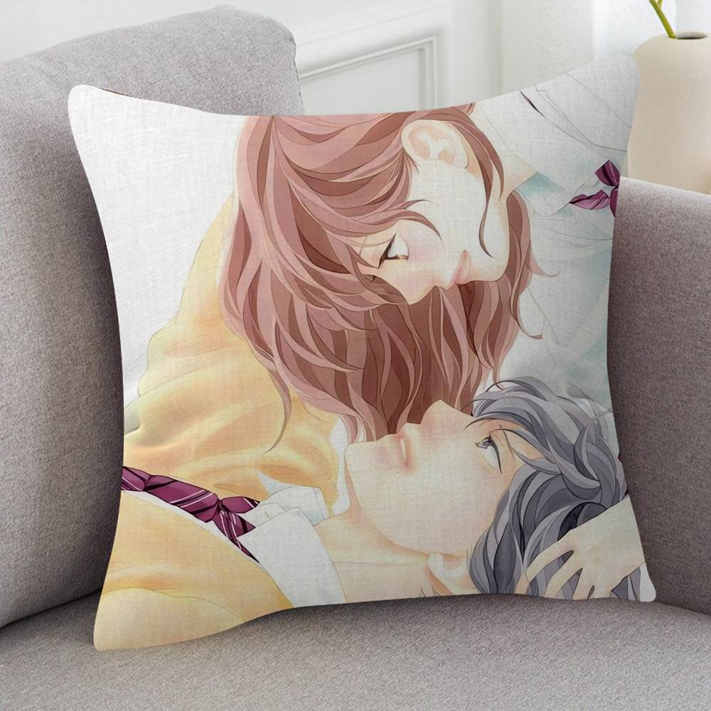 Anime Ao Haru Ride Game For Cartoon Print Peripheral Pillow Case Cushion Cover Home Decor Birthday Gift Pillowcover