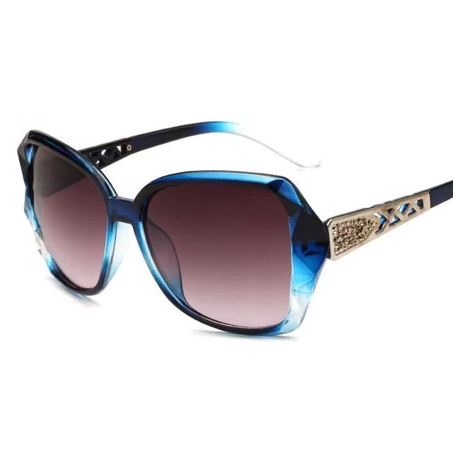 Fashion Square Sunglasses Women Luxury Brand Big Purple Sun Glasses Female Mirror Shades Ladies  Feminino