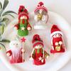 Hanging Loop Christmas Doll Ornaments Christmas Figurine Set  Seasonal Party Decor
