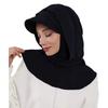 Premium Full Coverage Bonnet Hijab Double Layer Ready To Wear Muslim Turban Cap Women's Head Hood Fashion Solid Color