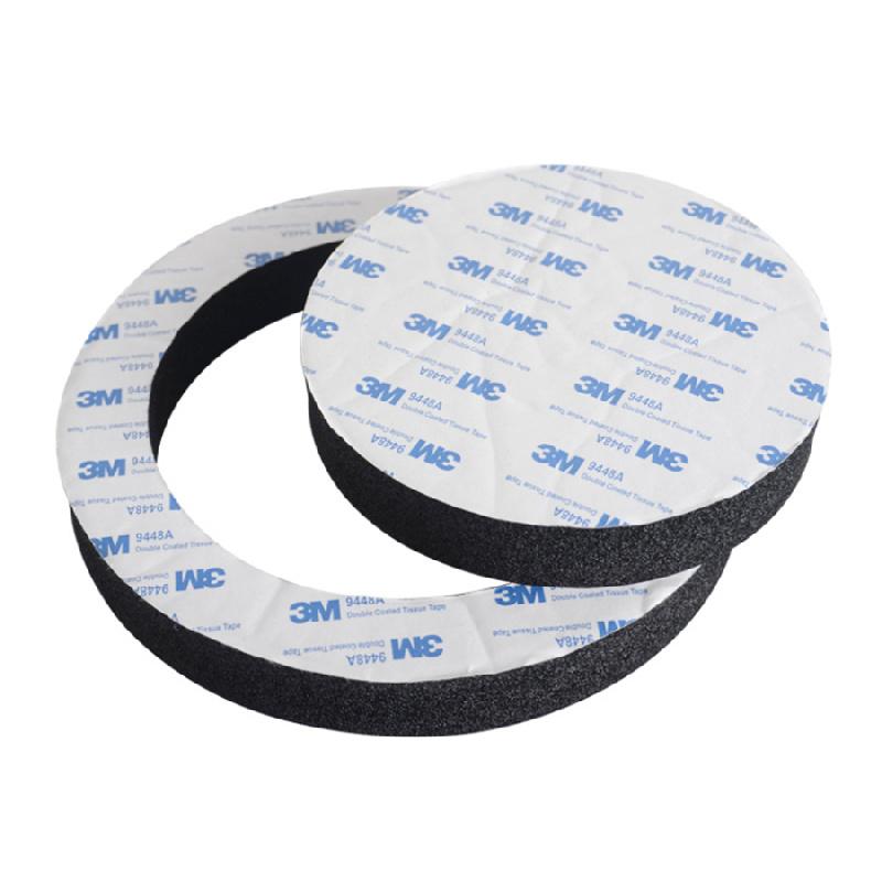 4 Pcs 6.5" Car Audio Speaker Ring Sound Insulation Soundproof Cotton
