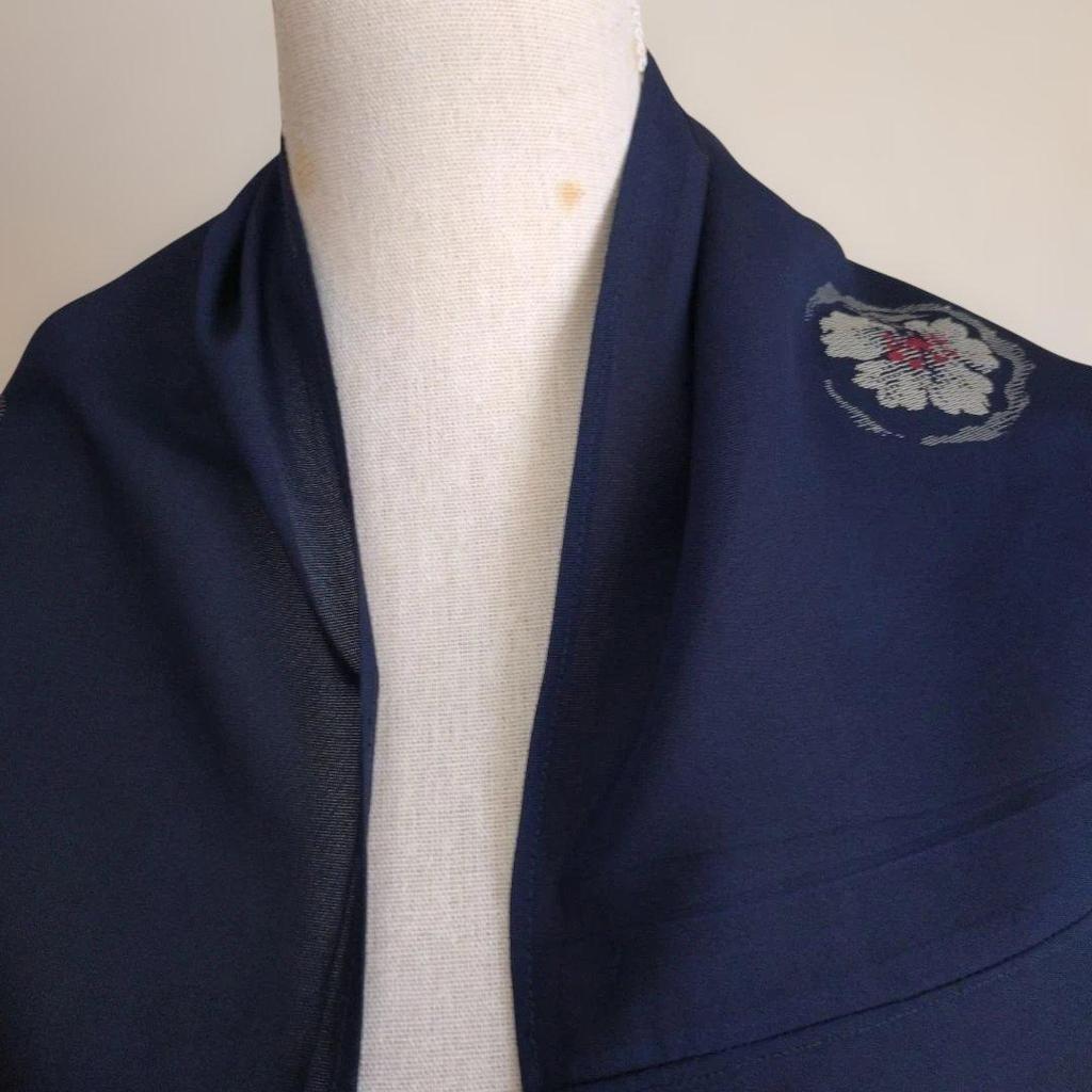 Used Summer Kimono Sha Remake Bolero Sheer feel, air conditioning countermeasure Handmade