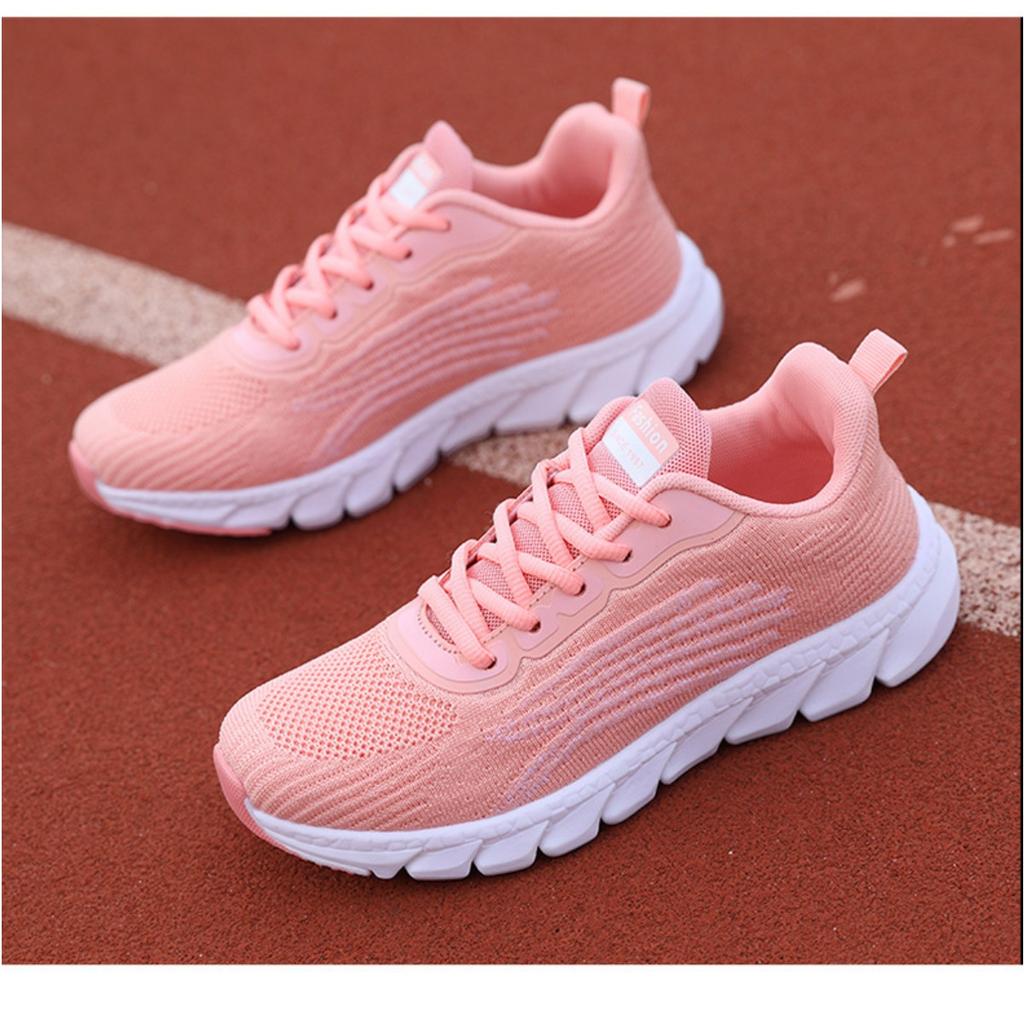 Unisex White Sports Shoes, Mesh Breathable Lightweight Running Shoes, Soft Soled Casual Walking Shoes